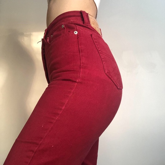 Red jeans - Picture 4 of 4